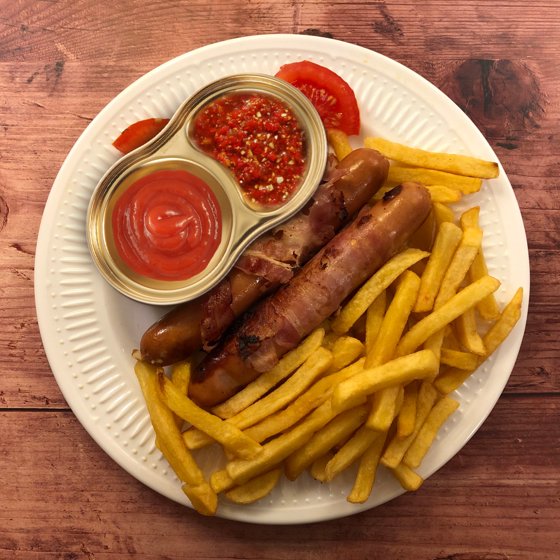 Golden sause dishe premium quality