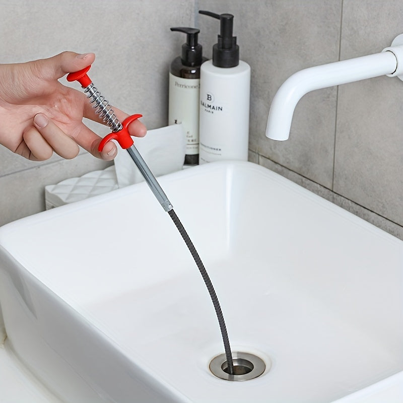 1pc Long-Reach Drain Clog Remover Tool