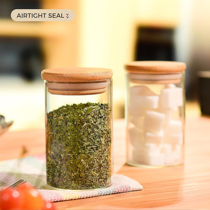 Bamboo 360° Rotating Spice Rack