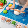 1pc Blue Baking Mat, Pastry Mat