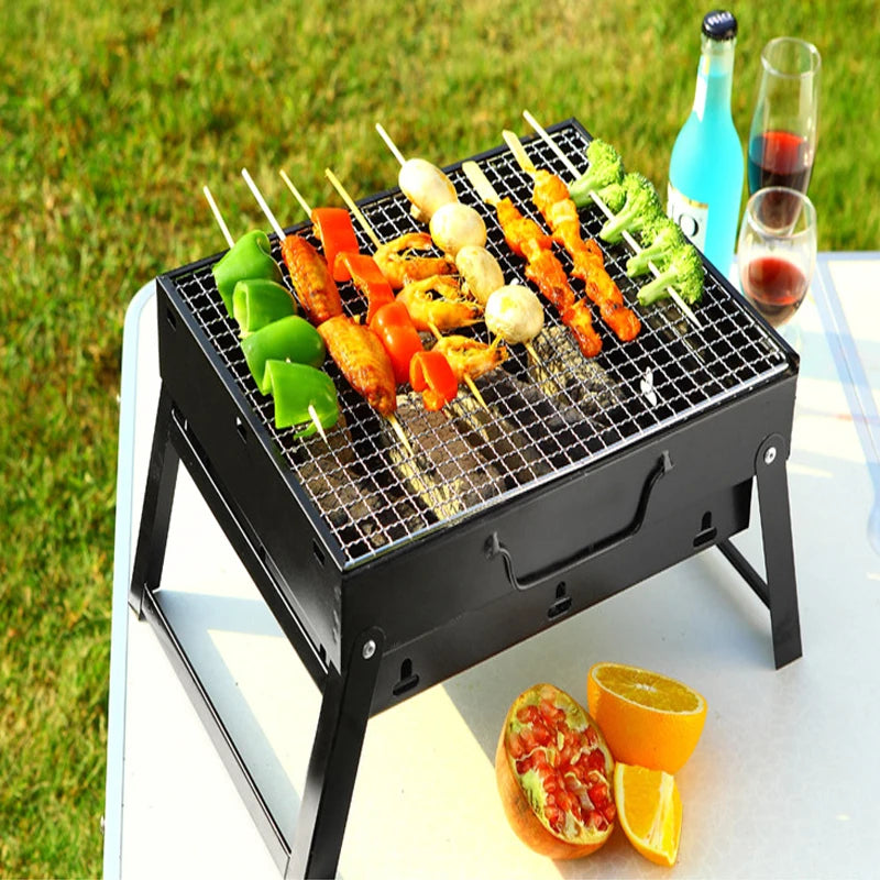 BBQ Grill outdoor Foot Stainless Steel polish Charcoal Barbecue Grill Bar B Q Angethi Angethe Burner Bar B que Grill Hand EID UL ADHA stand pan Tandoori Seekh Kabab Handle Grill Liner Coal بار بی کیو گرل Bar BQ Grill