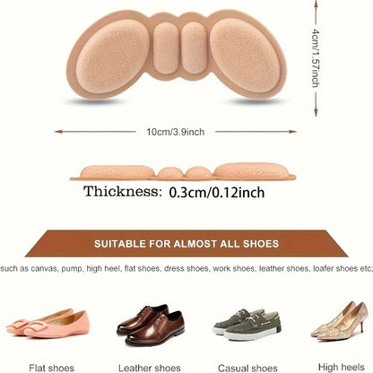 1 Pair High Heel Insole Shoes pad for Women Adjust Size Adhesive Heels Pads Liner Grips Protector Sticker Pain Relief Foot Care Insert