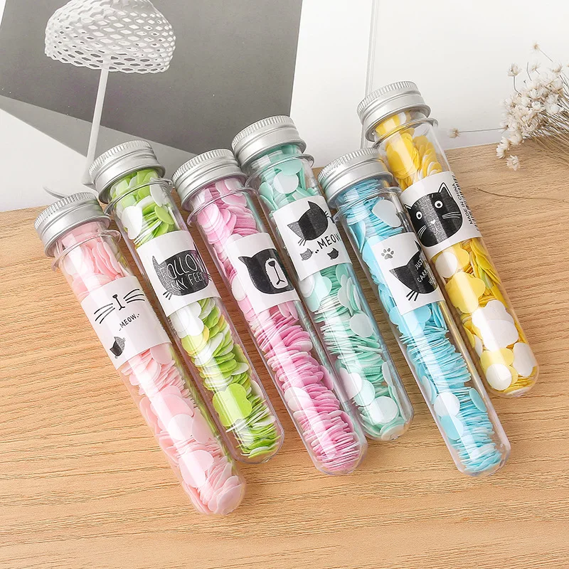 Flower Soap Tube Paper Soap For Travelling  Disposable Hand Washing Cleaning Paper Soap Foaming Paper Soap For Travel