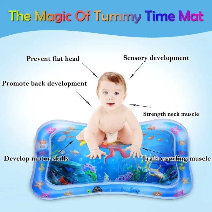 Happy Tummy Time Water Play Mat for Babies size 69x50x8cm