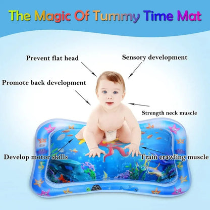 Happy Tummy Time Water Play Mat for Babies size 69x50x8cm