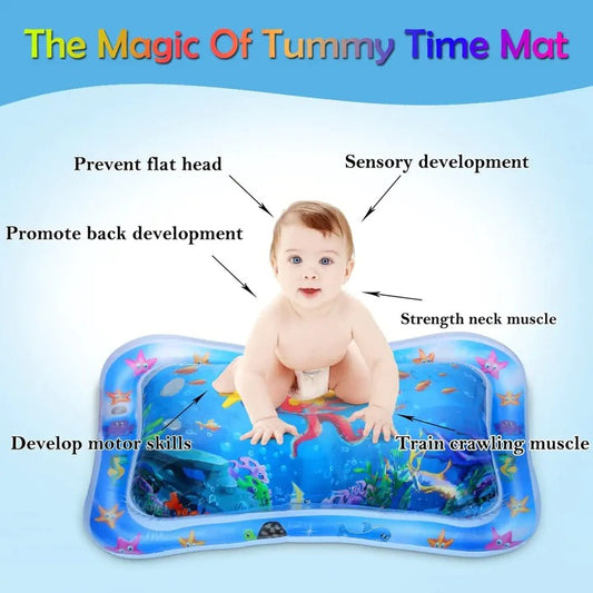 Happy Tummy Time Water Play Mat for Babies size 69x50x8cm