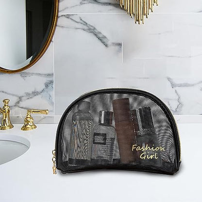 SECRET DESIRE Travel Makeup Bag Nylon For Business Travel Essentials Hair Accessories Style C