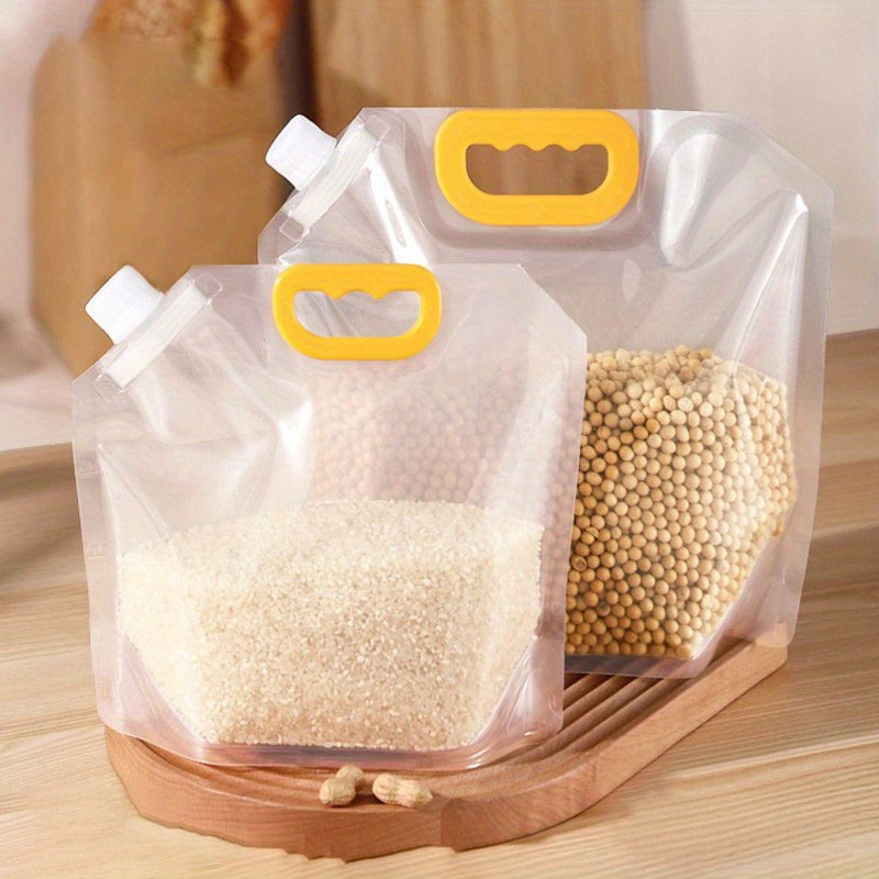Multi-Purpose Food Storage Bags, Reusable Sealed Bags for Storing Rice, Various Grains, And Spices, Ideal for Kitchen And Fridge Use