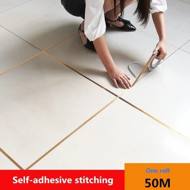 Ceramic Tile Mildewproof Gap Tape Tile Gap Sealing Tape Waterproof Foil Strip