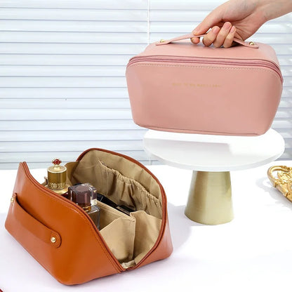 Leather Cosmetic Pouch