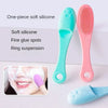 Portable Facial Nose Pore Cleaner Brushes Blackhead Remover Soft Silicone Finger Travel Massage Brush Face Washin Cleansing Tool