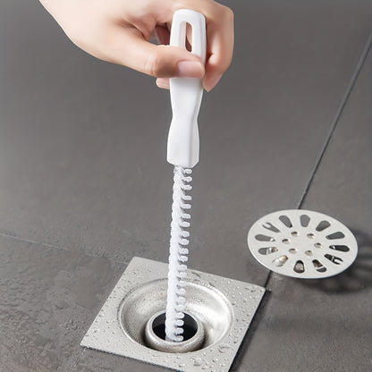 1pc Sewer Dredge Cleaning Hair Garbage Cleaning Brush, Pipeline Cleaner Flexible Cleaner Plug Hole Removal Tool