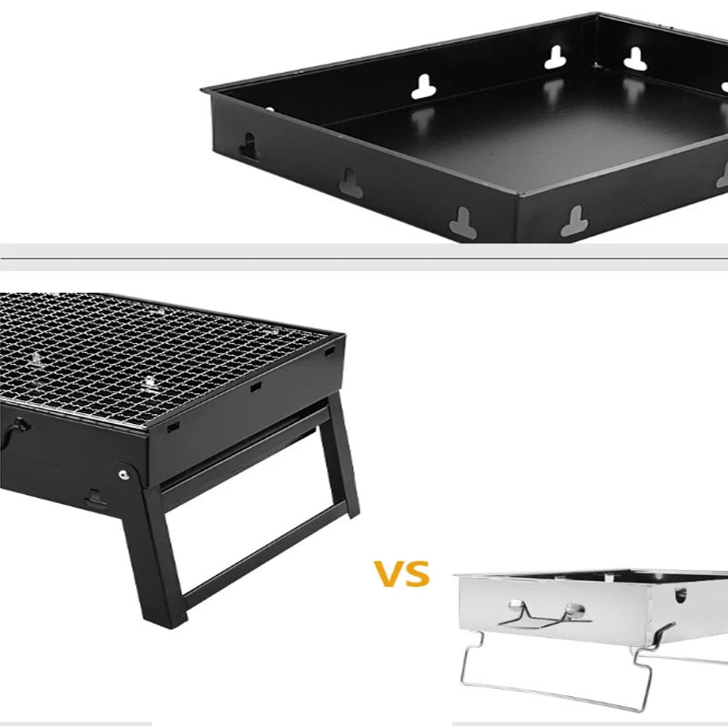 BBQ Grill outdoor Foot Stainless Steel polish Charcoal Barbecue Grill Bar B Q Angethi Angethe Burner Bar B que Grill Hand EID UL ADHA stand pan Tandoori Seekh Kabab Handle Grill Liner Coal بار بی کیو گرل Bar BQ Grill
