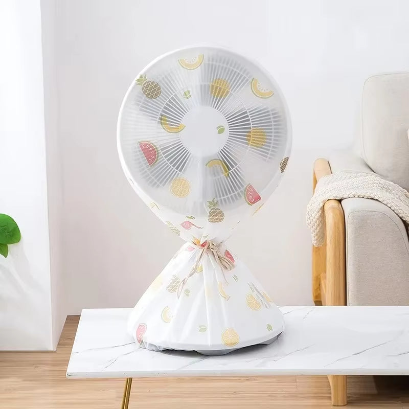 1 Pcs Pedestal Fan Full Package Safety Cap Electric Fan Floor-standing Washable Protective Cover Waterproof Dust Covers Home