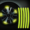 20pcs Car Wheel Hub Casting Sticker Rim Casting Strips Shoous Night Driving Bike Motorcycle Sticker