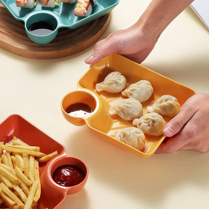 Pack of 4 Fries Dumpling Plates