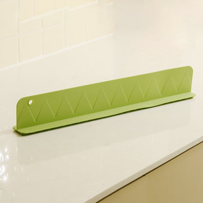Silicone Splash Guard with Dual-Row Suction Cup & Non-Slip Adhesive - Heavy-Duty, Easy-Clean Modern Splash Barrier for Kitchen & Bathroom Sinks, Dishwashing, Bathtubs - Dishwasher Safe, Scratch-Resistant, Green/Black, Fits Ceramic, Glass, Metal Surfaces -