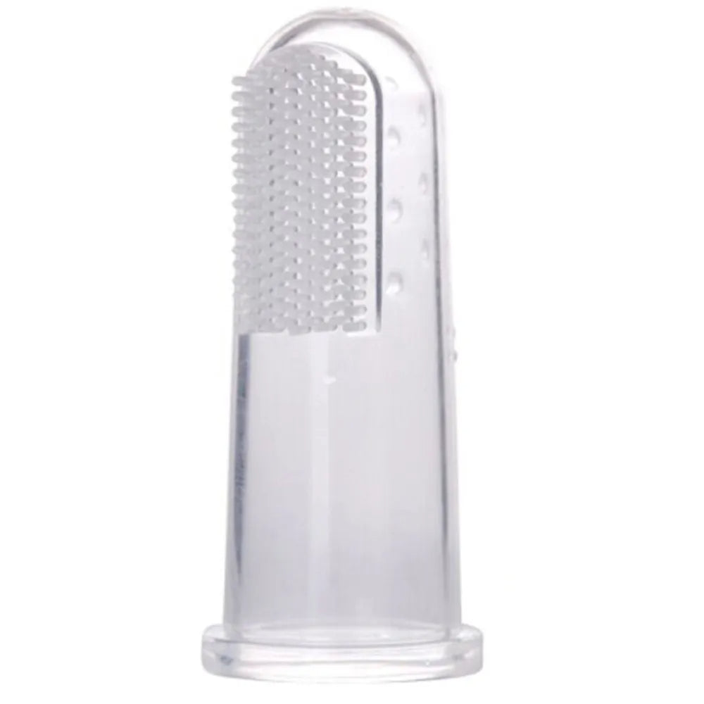 New Arrival Baby Items Children Teeth Clear Massage Soft Silicone Baby Finger Toothbrush Toddler teether