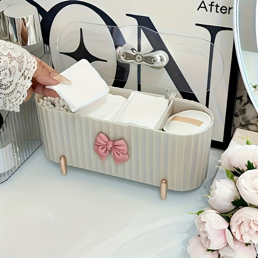 Cute Pink Bow Storage Box
