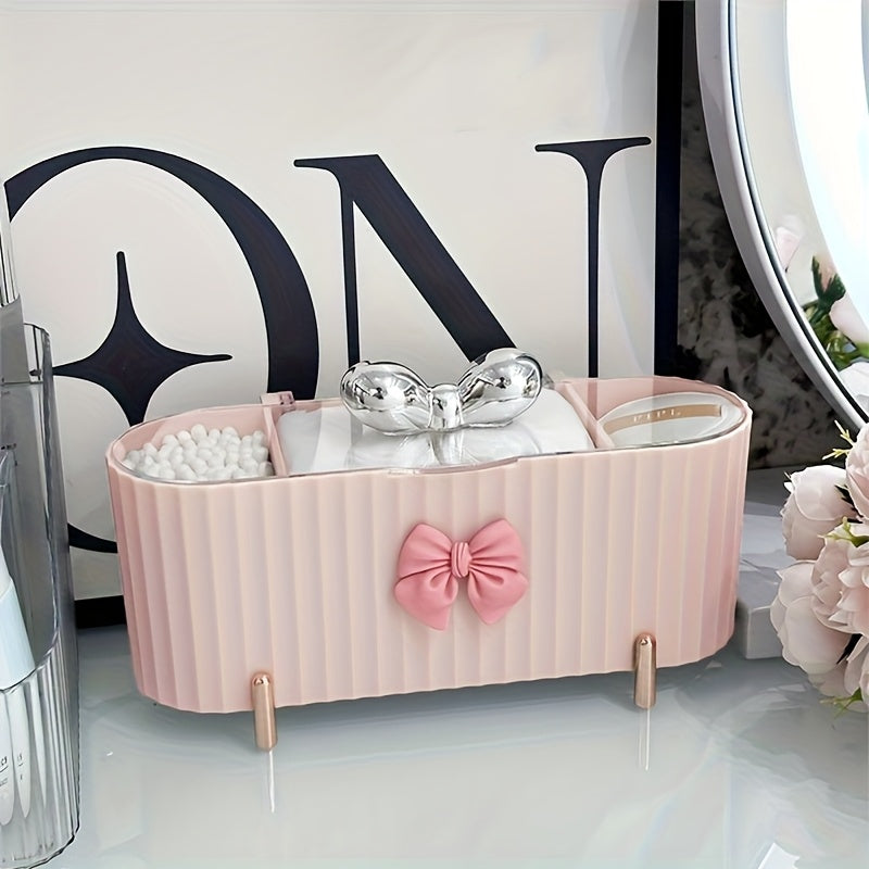Cute Pink Bow Storage Box