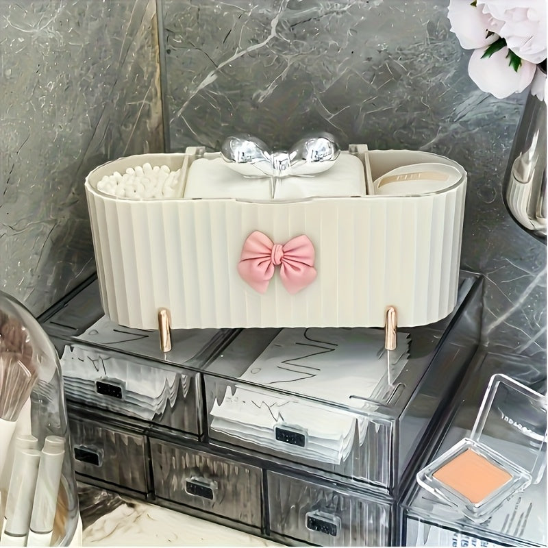 Cute Pink Bow Storage Box
