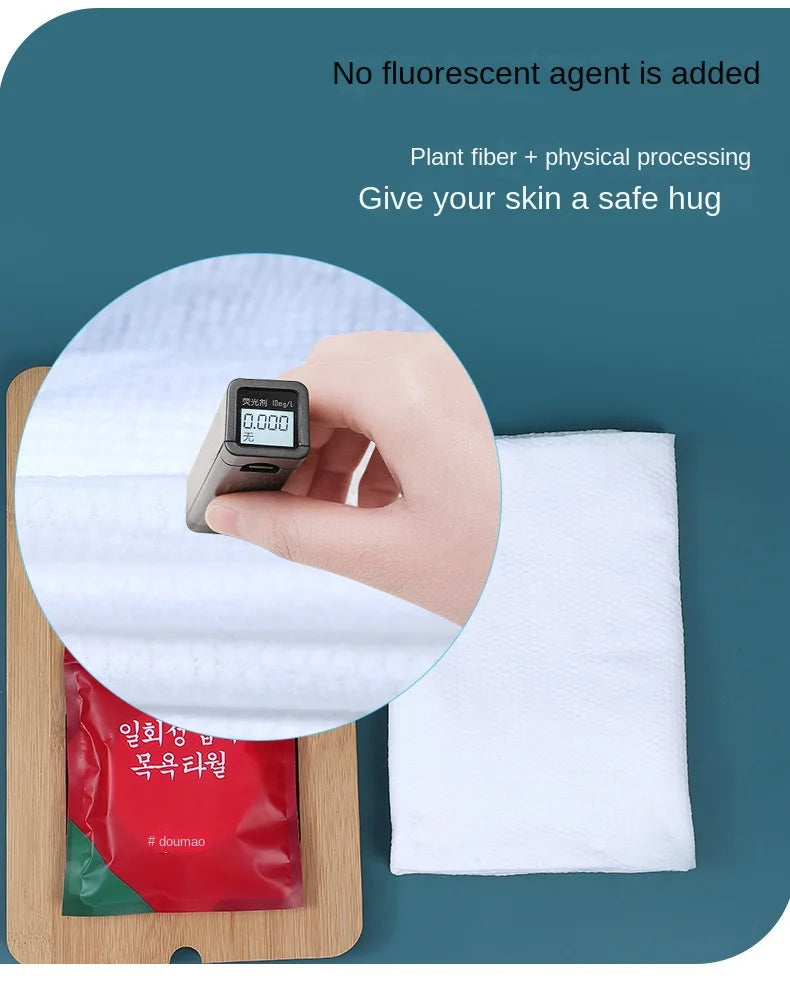 Disposable Bath Towels Soft Thickened Compressed Bath Towels Outdoor Travel Hotel Shower Washable Portable Towels