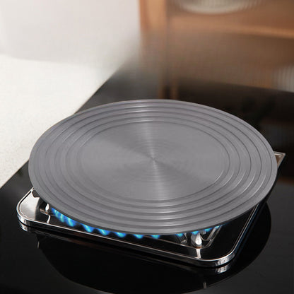 1pc Premium Quality Dual Use Aluminum Heat Diffuser Plate for Gas Stoves - Fast Heating & Burn Protection, Ideal for Thawing Food, Kitchen Essential Tool, Stove Top ProtectorsP