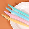 3pcs Family Set, Eyebrow Cutter Or Razor Safely Removes Fine Hair From Eyebrows, Neck And Face. Stainless Steel Blades With Safety Cap Are Very Safe, Easy To Carry, Takes Up Little Space, Enough For The Whole Family