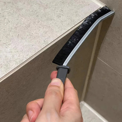 1 pcs Stiff Bristle Cleaning Brushes for Shower Floor Line, Joint Frequency Angle, Durable, Grout Space, Books, Kitchen, Toilet, Tile