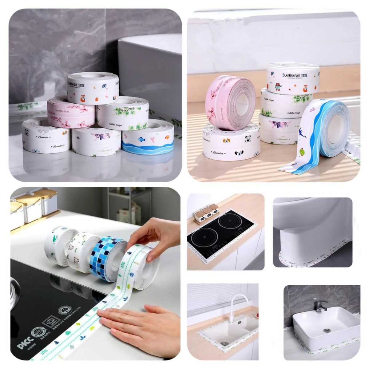 Printed Sink Corner Tape