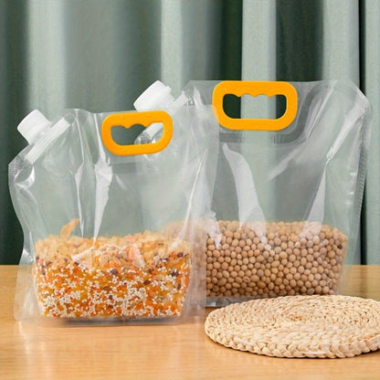 Multi-Purpose Food Storage Bags, Reusable Sealed Bags for Storing Rice, Various Grains, And Spices, Ideal for Kitchen And Fridge Use