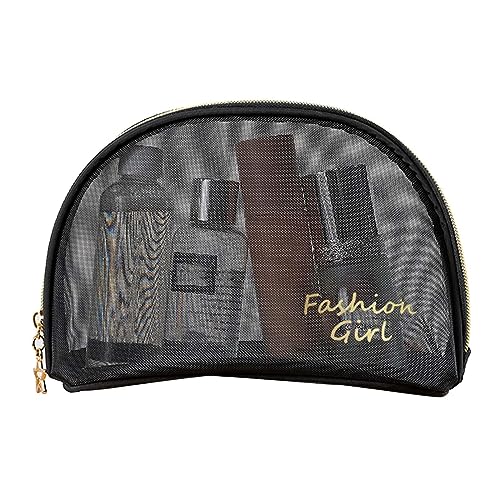 SECRET DESIRE Travel Makeup Bag Nylon For Business Travel Essentials Hair Accessories Style C