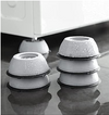 New Noise Reducation Washing Machine Rubber Mat Universal Fixed Washing Machine Stand Anti-Vibration Feet Pads Refrigerator Base Fixed Non-Slip Pad For Washing Machine, Fridge, Suction Cup Anti Walk Shock Absorber Feet Pads Lifting Base Furniture Pads