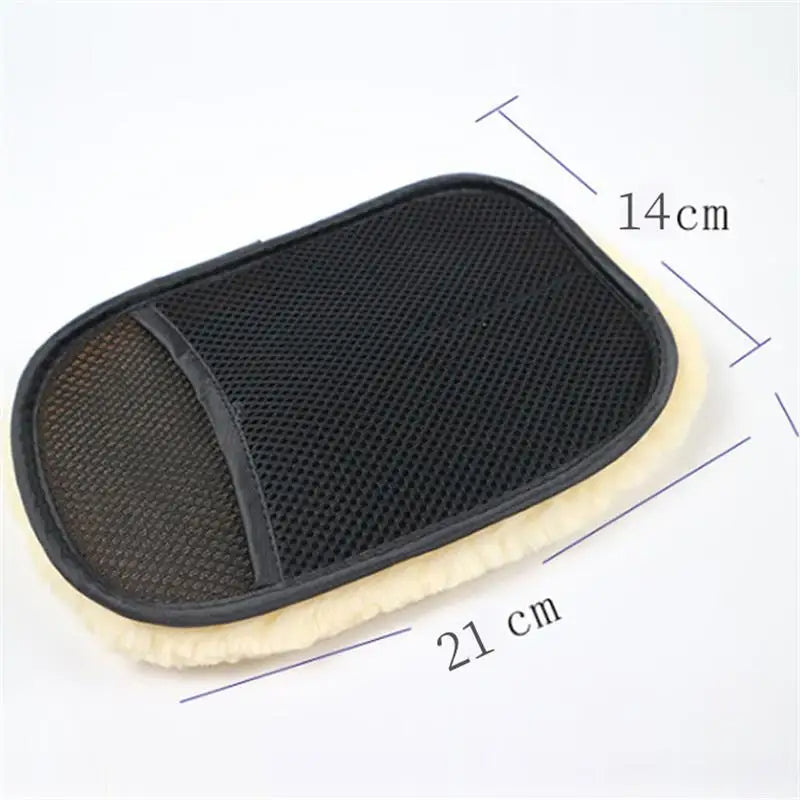 Car Cleaning Woolen Glove