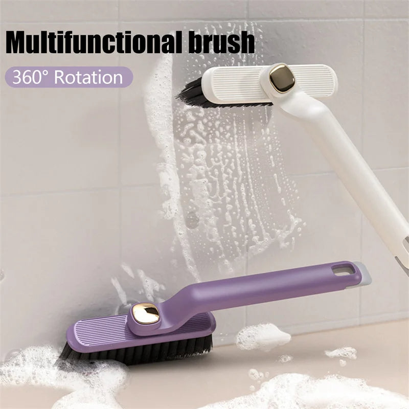 3in 1 Multi-Purpose Cleaning Brush, Tweezers, for Bathroom, Tile, Window, Groove, Dirt, Clip, Floor, Stiff Bristles
