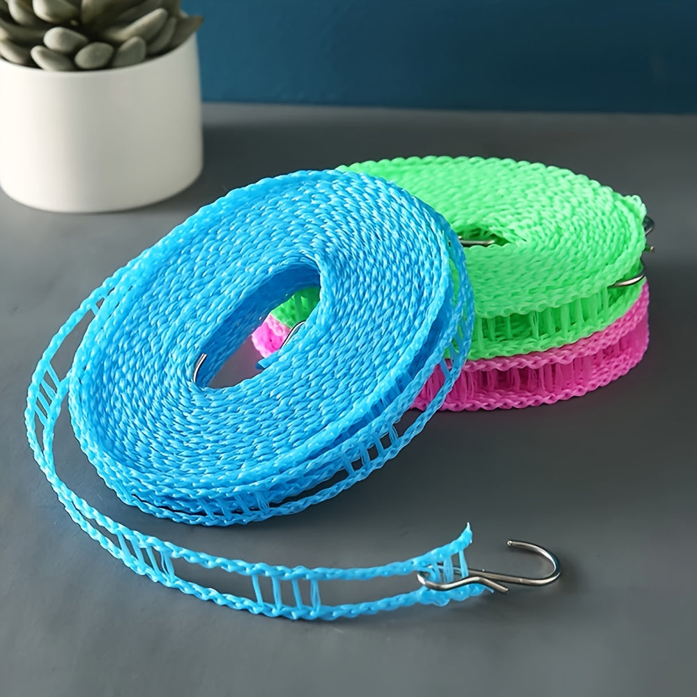 Plastic Cloth Hanging Rope Clothesline - 4 Meters