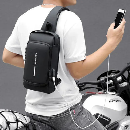 Chest Bag Multifunction Crossbody Sport Running Travel Sling Pack . high quality