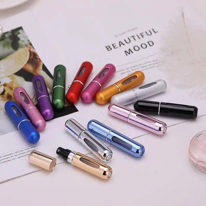 Perfume Refillable Spray Bottles Atomizer (5ml) Purse, Pocket Luggage Travel Size