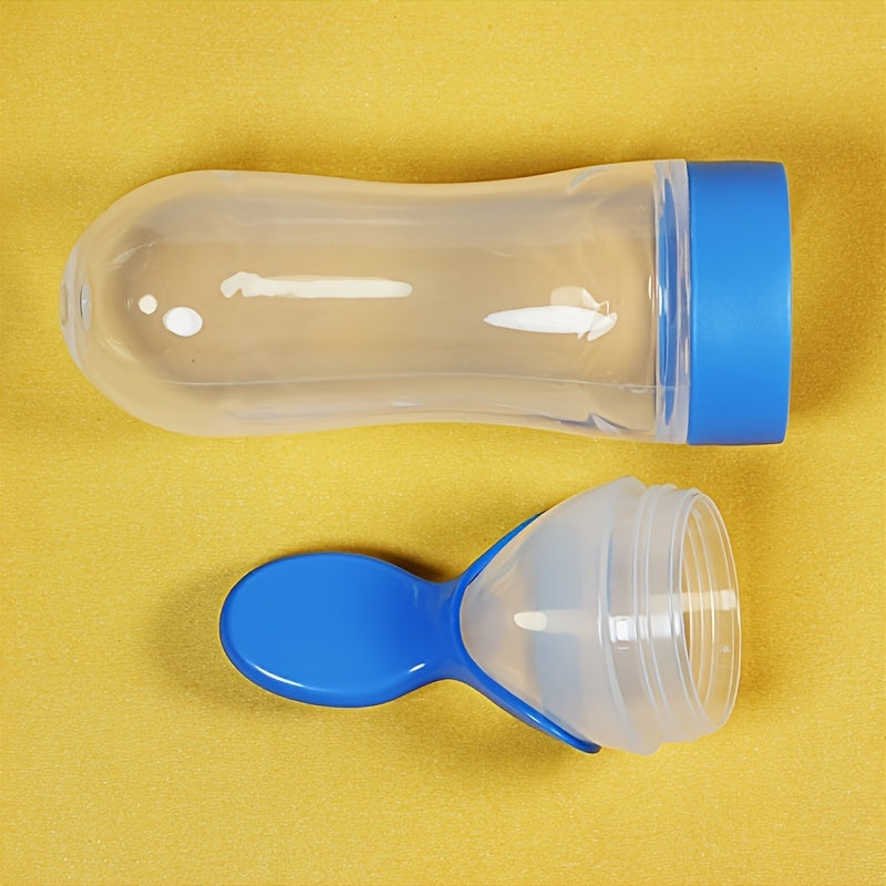 Baby Spoon Feeder-Feeder with Spoon-Silicone Spoon Feeder-Baby Silicon Spoon Feeder-Spoon bottle Feeder-Spoon Feeder Silicon