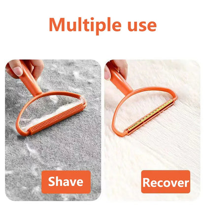 1 Pcs Manual Hair Removal Agent Carpet Wool Coat Clothes Shaver Brush Tool Coat Double Sided Hair Removal Ball Knitting Tool
