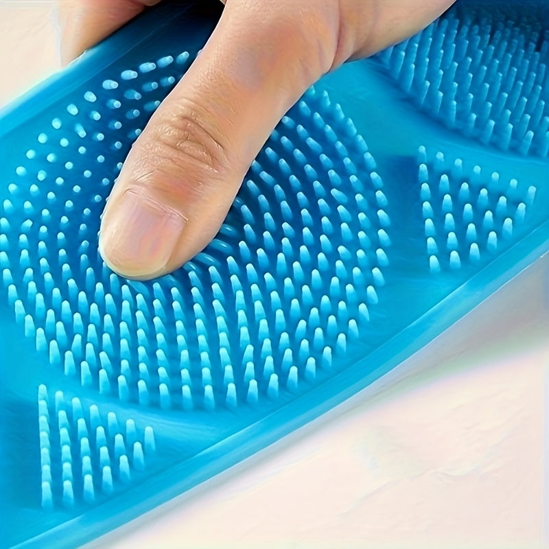 Enjoy a Full body Scrub with our Silicon Back Scrubber The Perfect Accessory for a Deep Cleansing and Relaxing Shower Experience soft loofah bath belt body scrubber brush