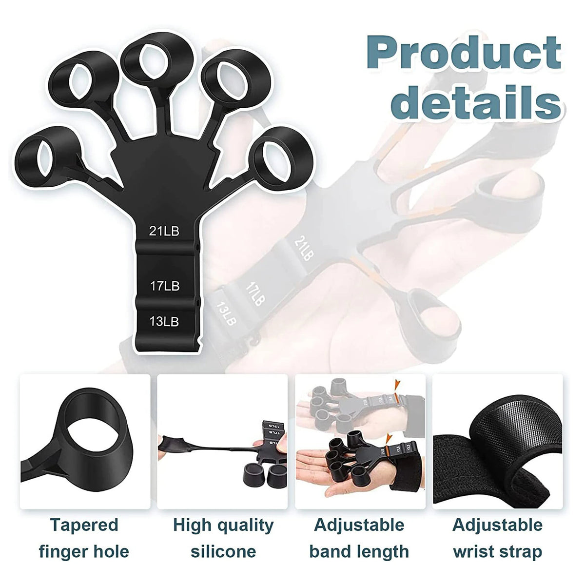 Silicone Finger Grip Exerciser