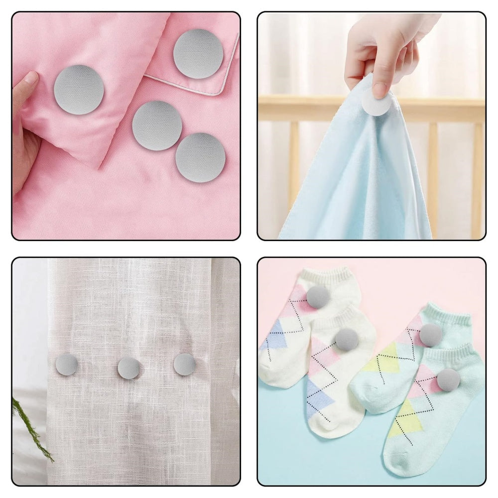 4pcs, Random Color Quilt Fasteners, Removable Bed Sheet and Duvet Cover Clips, Household Bedding Accessories, Prevent Quilt Shifting, Reusable