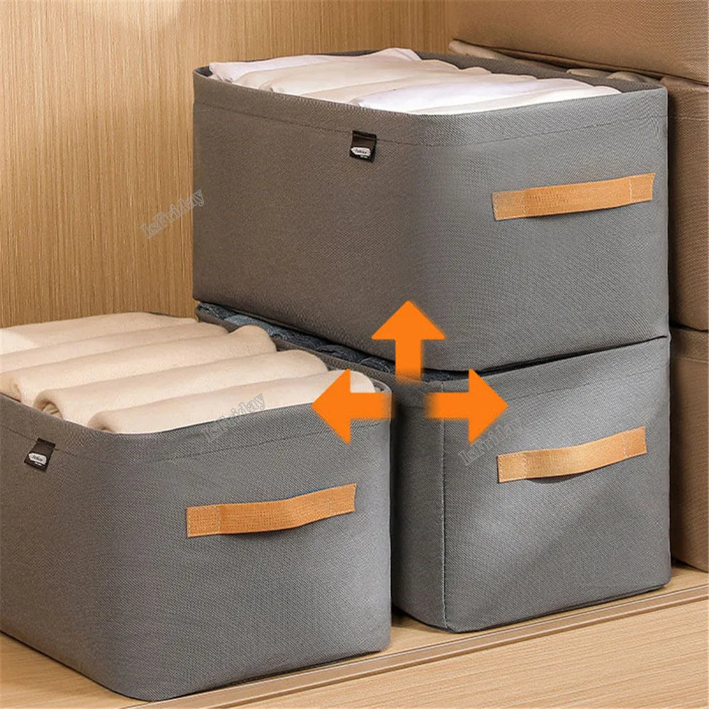 Clothes Organizer Trousers Clothes Jeans Storage Box Wardrobe Clothes Organizer Underwear Bra Socks Artifact Compartment Box