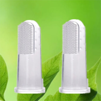 New Arrival Baby Items Children Teeth Clear Massage Soft Silicone Baby Finger Toothbrush Toddler teether