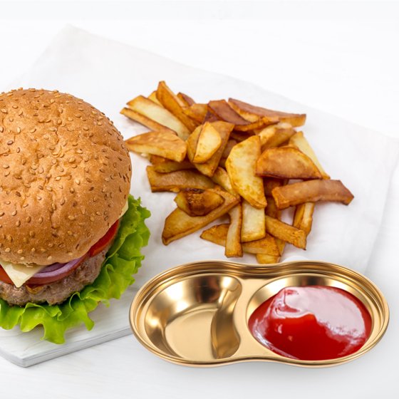 Golden sause dishe premium quality