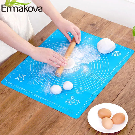 Big size Roti Mat Non-Stick Silicone Baking Polymers with Measurement, Rolling Dough, Heat Degree Pad, Board Dramatically