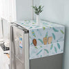 Dustproof fridge cover with pockets, waterproof cover for fridge, oil proof fridge organizer cover, kitchen accessories, kitchen organizer fridge accessories Plastic cover,