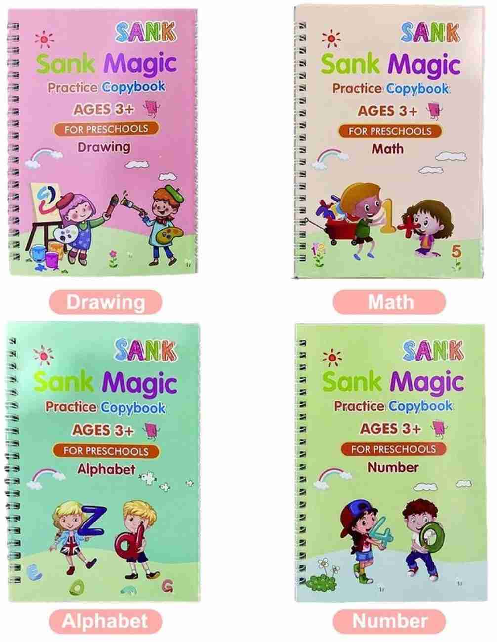 Child Calligraphy Books Mathematics Math Notebooks Montessori Copybooks French Book for Kids Writing Notebook Magic Copybook
