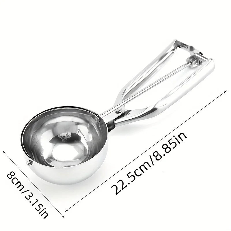 Stainless Steel ice cream Scoop Spoon